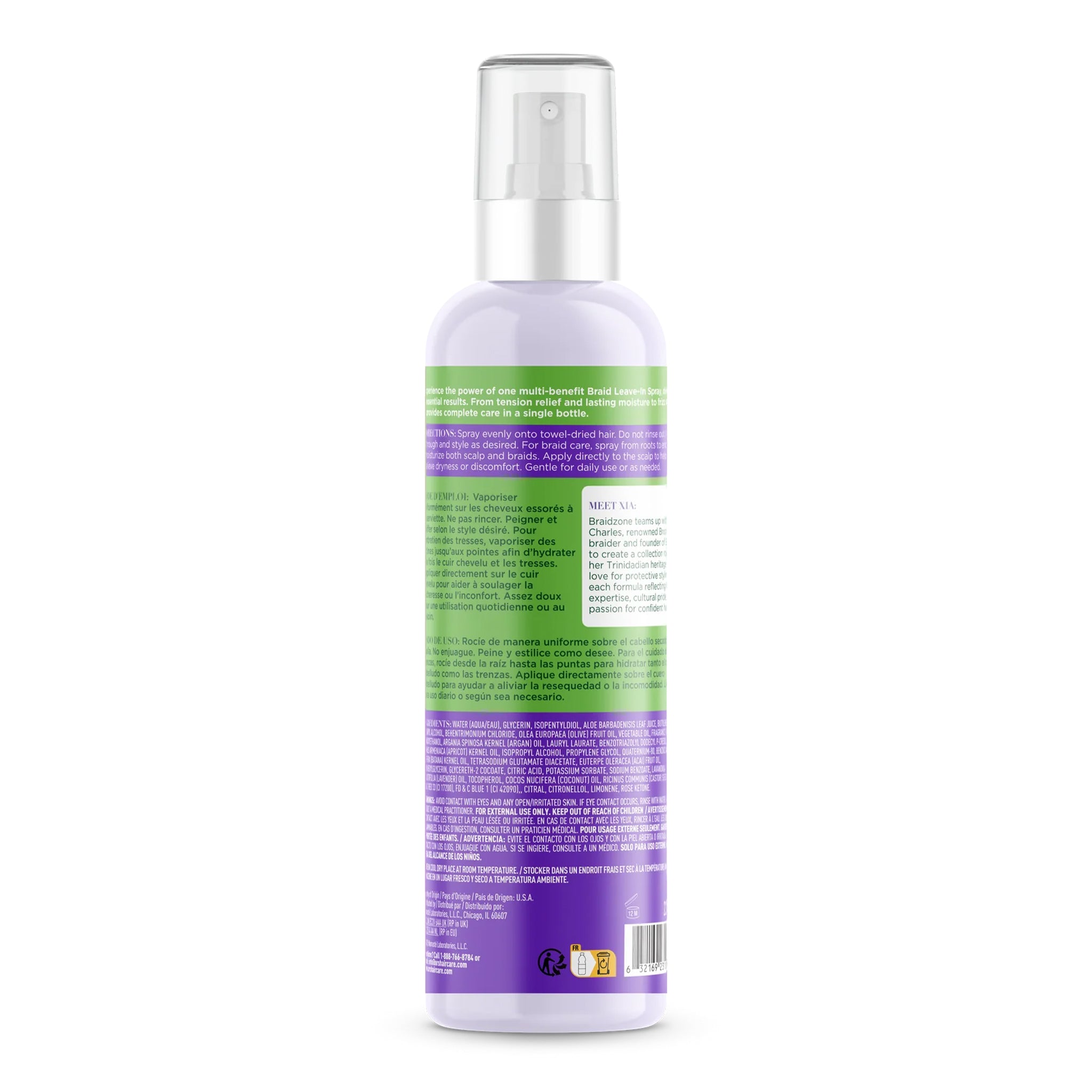 ORS Olive Oil Braidzone 7 In1 Braid Leave In Spray (8oz)