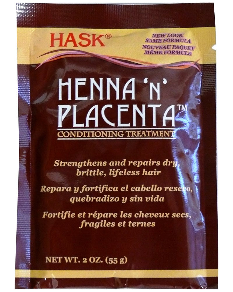 HASK HNP Henna 'N' Placenta Treatment Packet [Regular] (2oz)