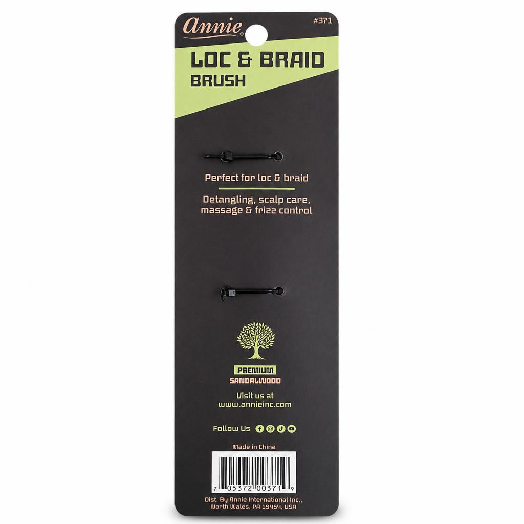 ANNIE Loc & Braid 2 in 1 Brush Rectangle