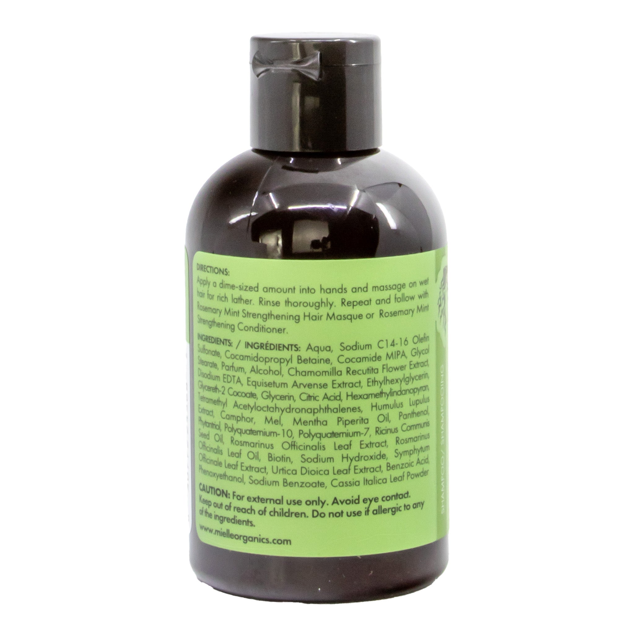 MIELLE Rosemary Mint Strengthening Shampoo (3.2oz)