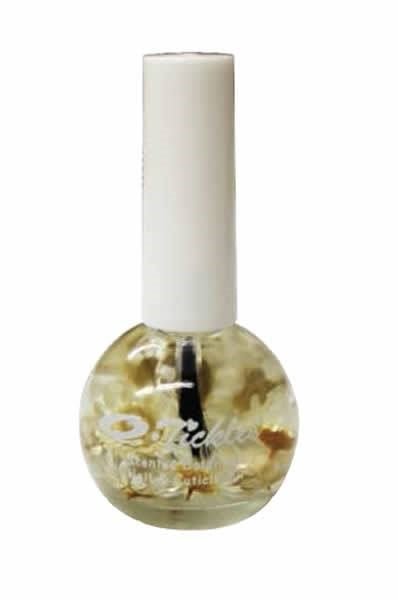 Q TICKLES Scented Botanical Nail & Cuticle Oil with Natural Flower