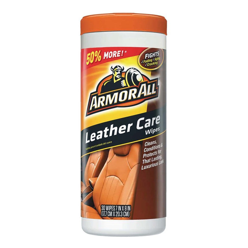 ARMOR ALL Leather Wipes (30 wipes) Discontinued