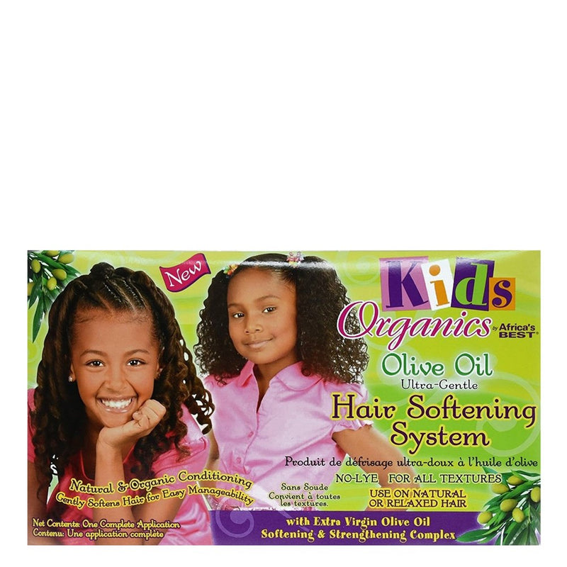 AFRICA'S BEST Kids Originals Olive Oil Hair Softening Kit