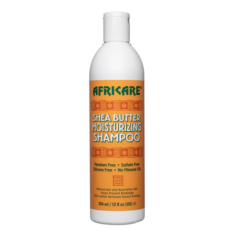 AFRICARE Shea Butter Moisturizing Shampoo (12oz)