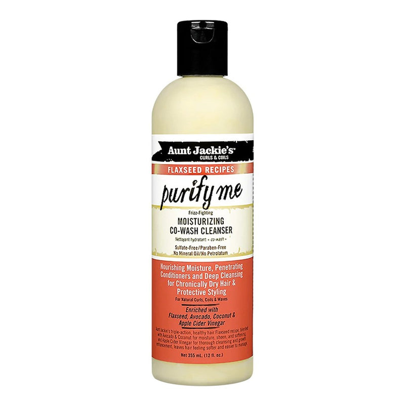 AUNT JACKIE'S Flaxseed Purify Me Co-Wash Cleanser (12oz)