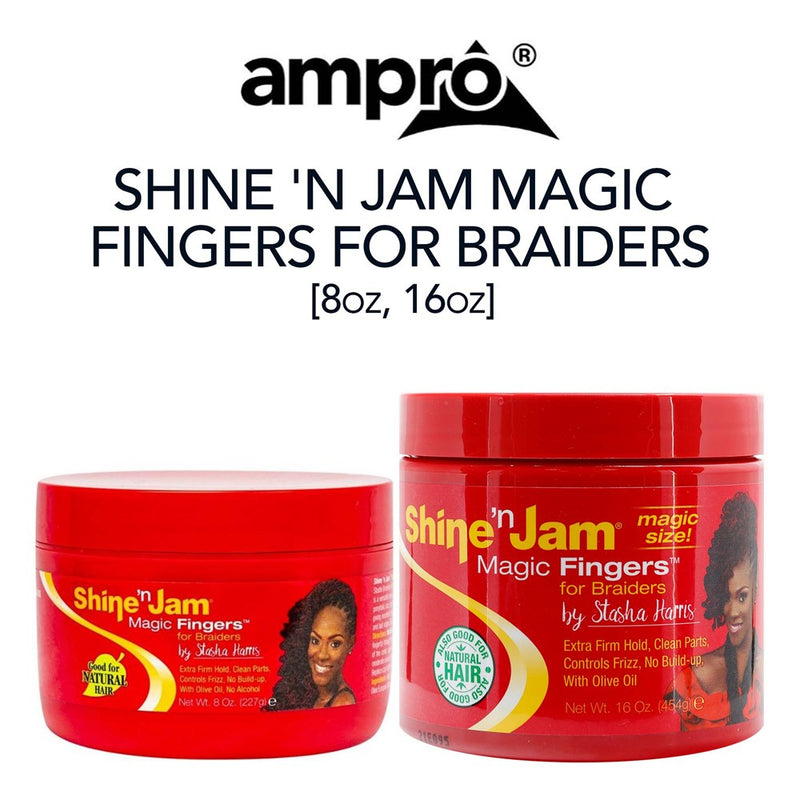 Ampro Shine-N-Jam Magic Fingers For Braids (Pack of 4)