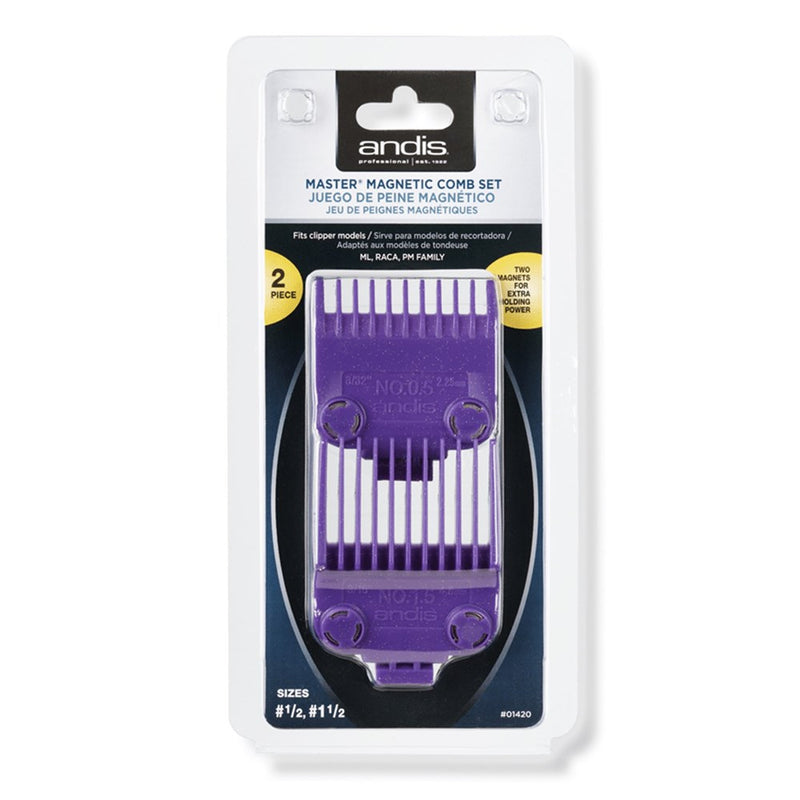 ANDIS Master Magnetic Comb Set