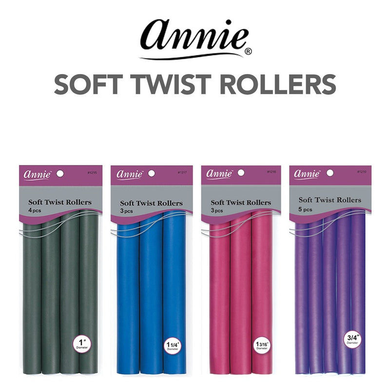 ANNIE Soft Twist Rollers