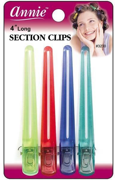 ANNIE 4 pc Section Clip -4 inch