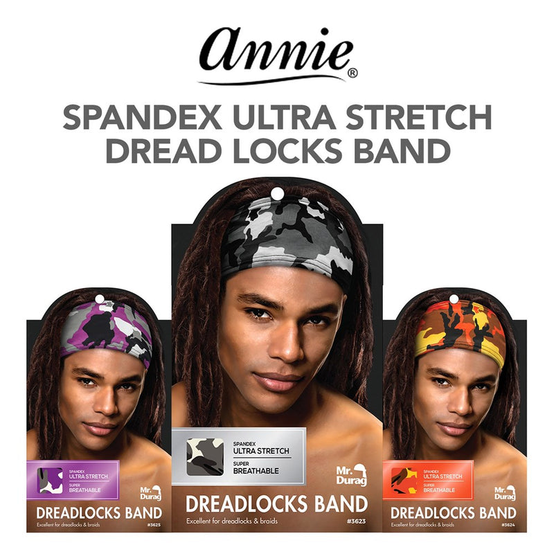 ANNIE Mr. Durag Spandex Ultra Stretch Dreadlocks Band