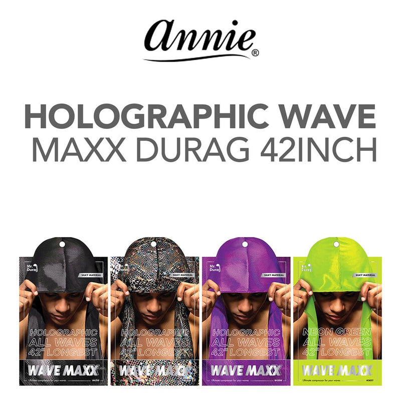 ANNIE Mr. Durag Holographic Wave Maxx Durag 42inch