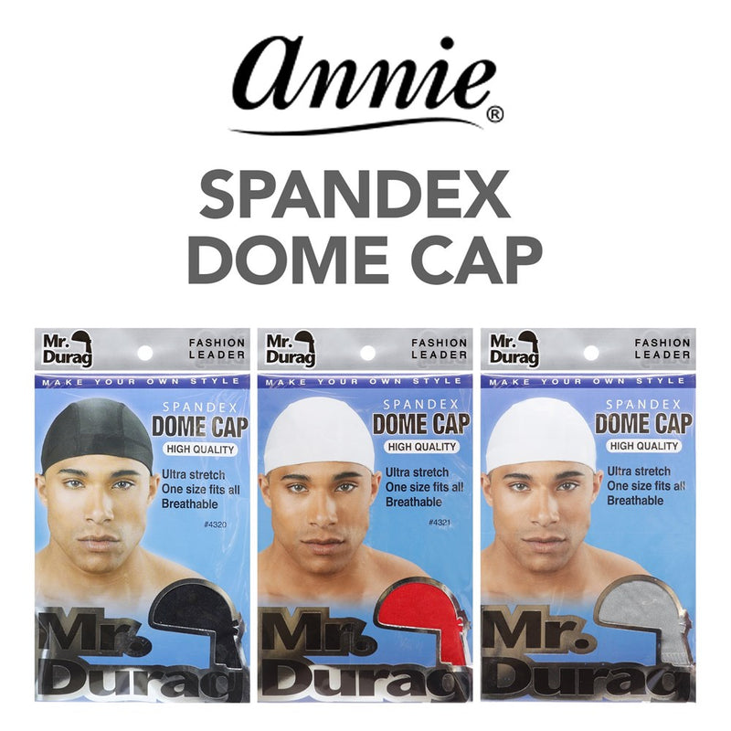 ANNIE Mr. Durag Spandex Dome Cap