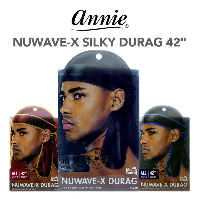ANNIE Mr. Durag Nuwave-X Silky Durag 42"
