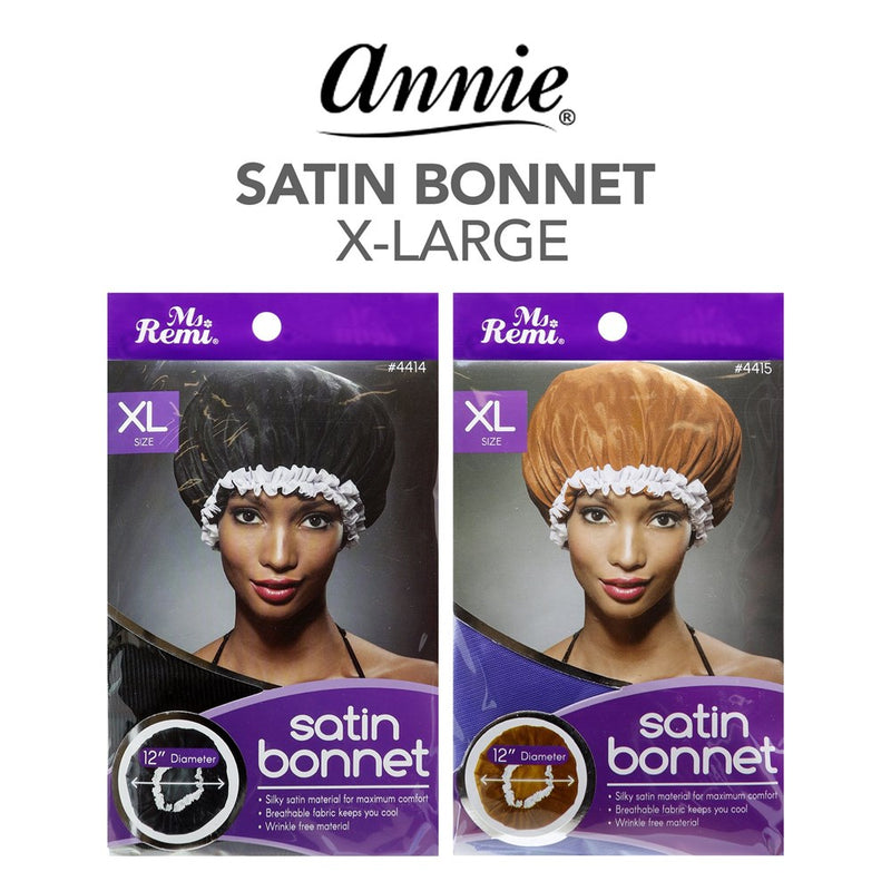 ANNIE Satin Bonnet [X-Large]