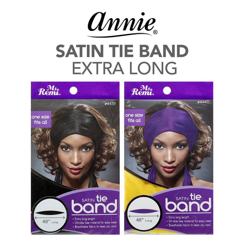 ANNIE Satin Tie Band Extra Long