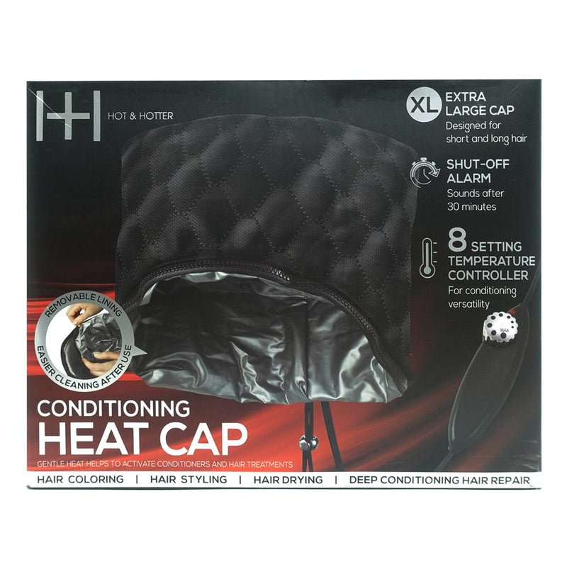 ANNIE Hot & Hotter 3 In 1 Professional Washable Conditioning Heat Cap
