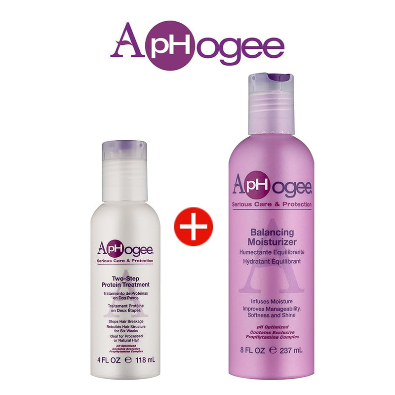 APHOGEE Combo -Two Step Treatment (4oz) & Balancing Moisturizer (8oz) Limited Edition