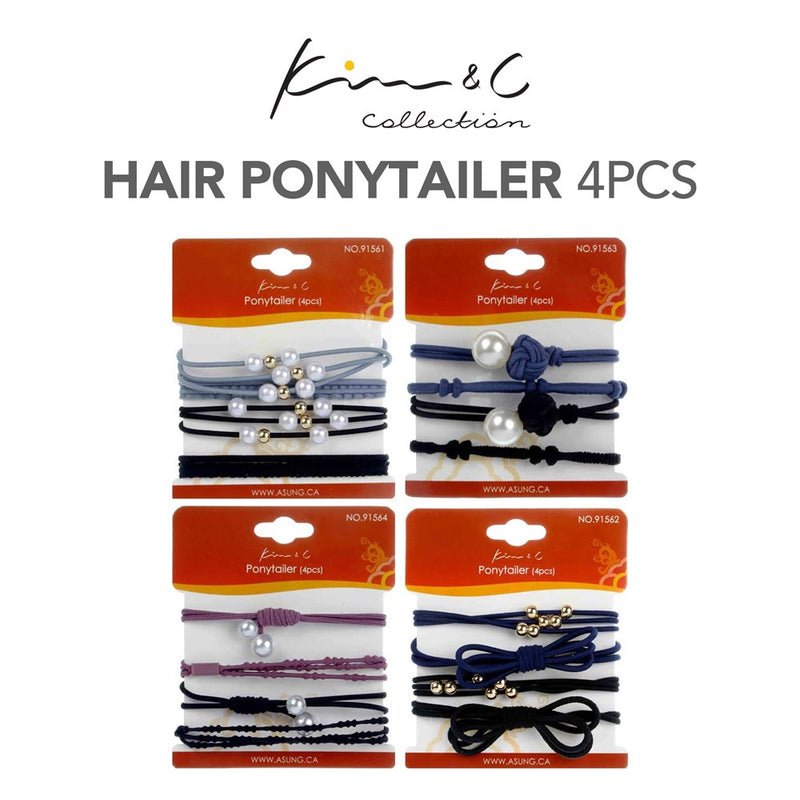 KIM & C 4pcs Hair Ponytailer