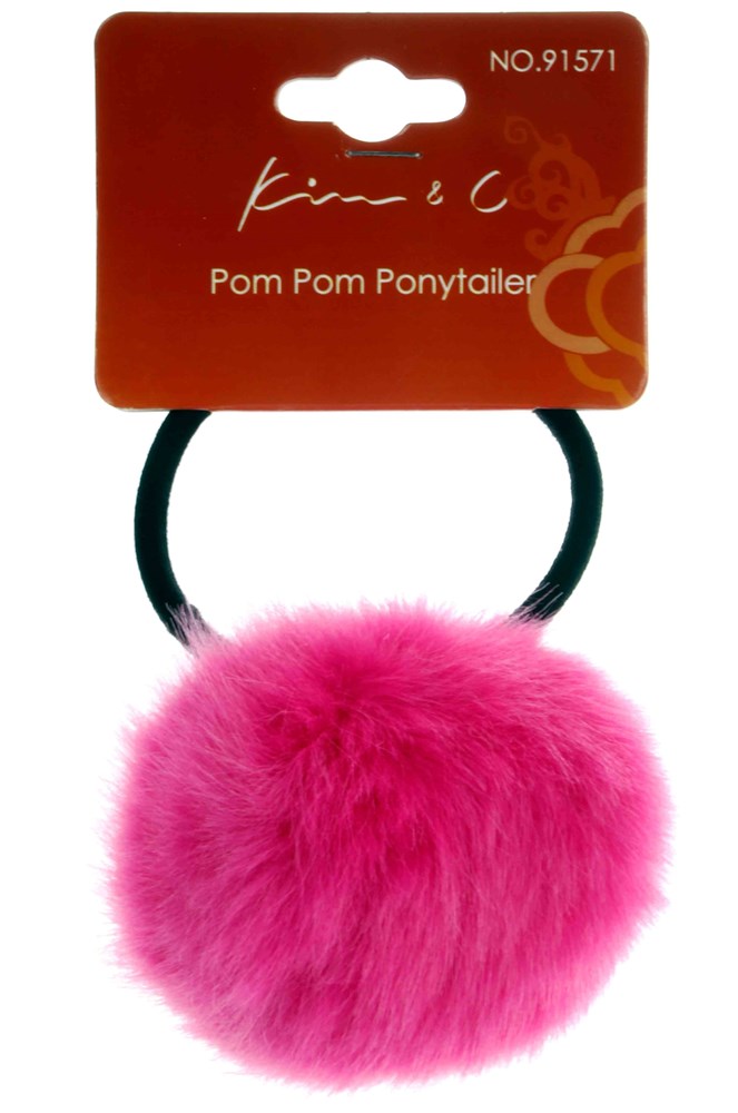 KIM & C Pom Pom Ponytailer