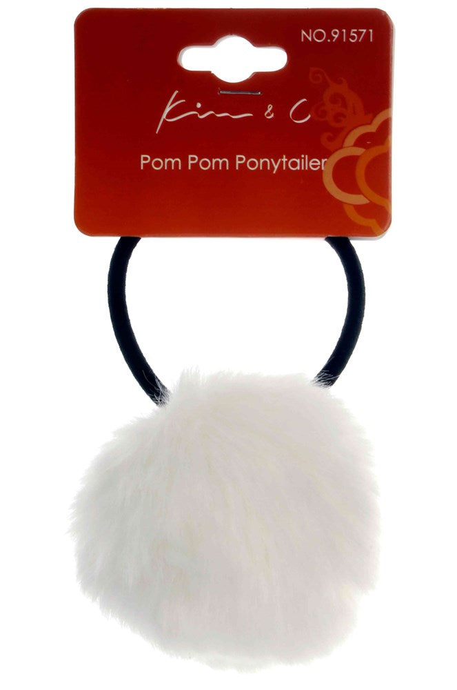 KIM & C Pom Pom Ponytailer