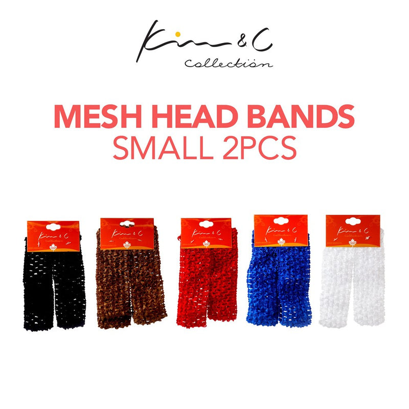 KIM & C 2pcs Mesh Head Bands (Small)