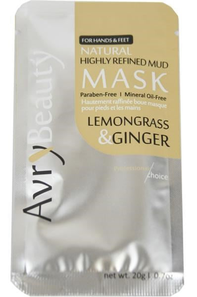 AVRY BEAUTY Hand & Foot Mud Mask [Lemongrass & Ginger] [pc]