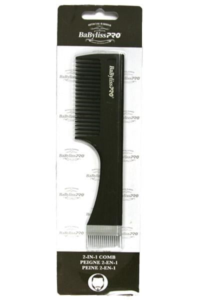 BABYLISS PRO Beard 2-in-1 Comb 7-1/2 inch (190mm)