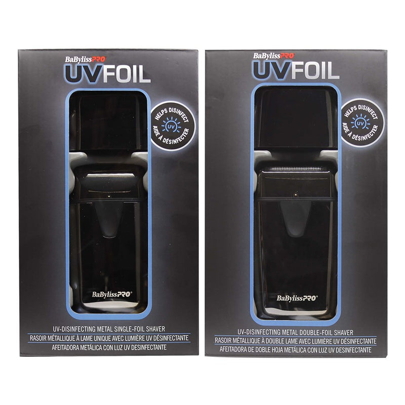 BABYLISS PRO UV FOIL UV-Disinfecting Metal Foil Shaver