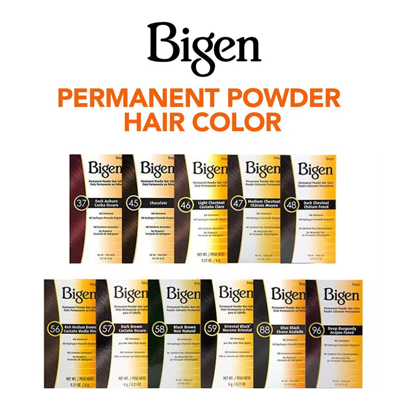 BIGEN Permanent Powder Hair Color (0.21oz)