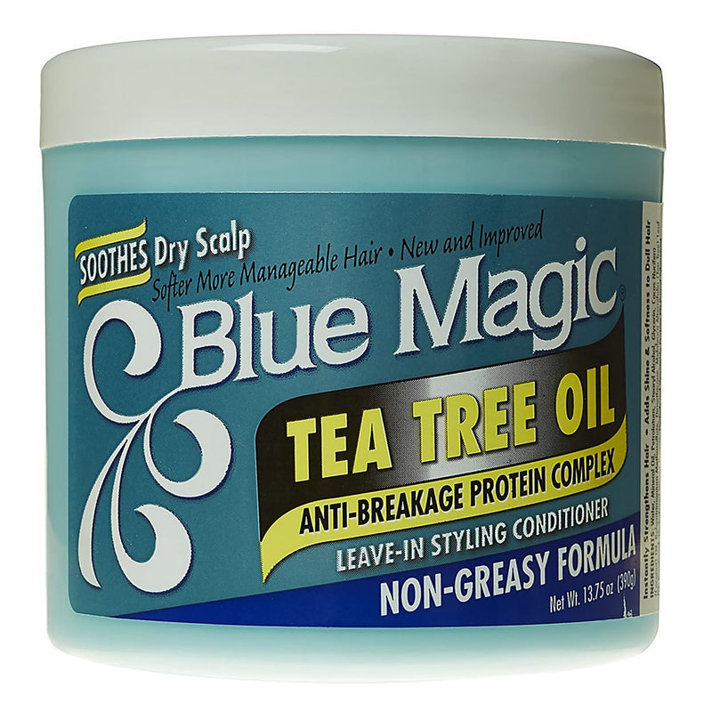BLUE MAGIC Tea Tree Oil Leave In Styling Conditioner (13.75oz)