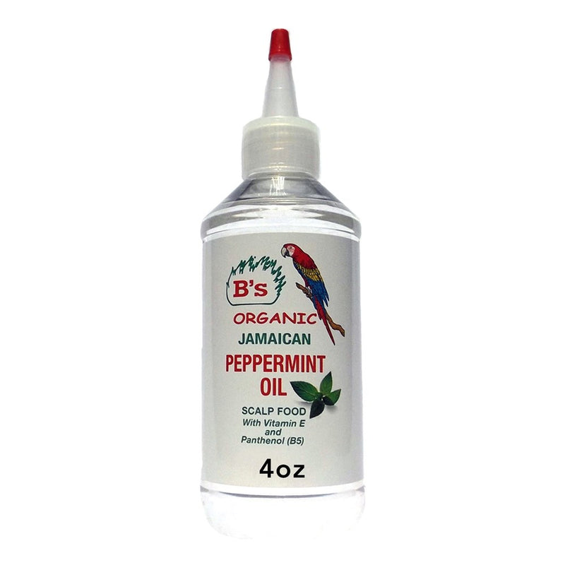 B'S ORGANIC Jamaican Peppermint Oil (4oz)