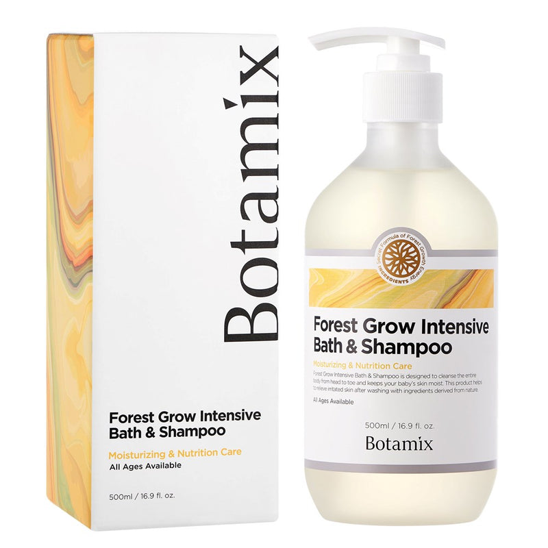 BOTAMIX Forest Grow Intensive Bath & Shampoo (16.9oz/500ml)