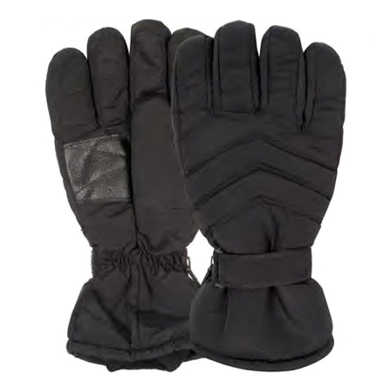XO WINTER COLLECTION Adult Ski Gloves Black