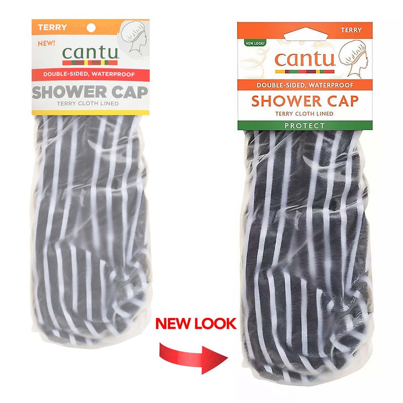 CANTU Double Sided Shower Cap Terry Cloth Lined