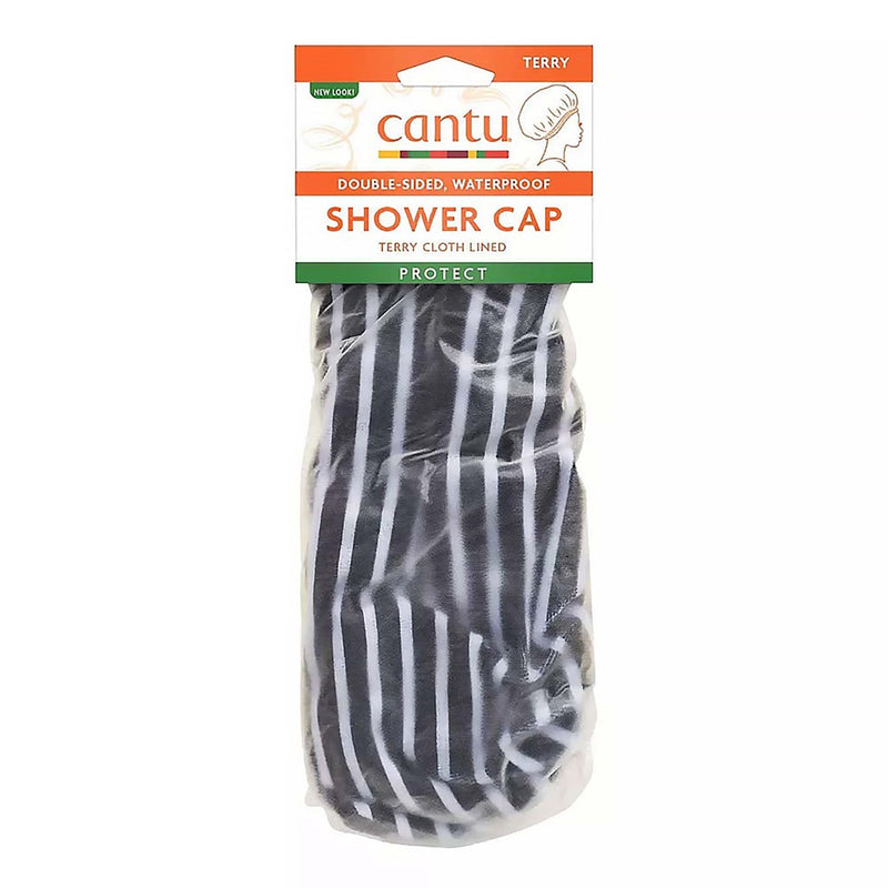 CANTU Double Sided Shower Cap Terry Cloth Lined