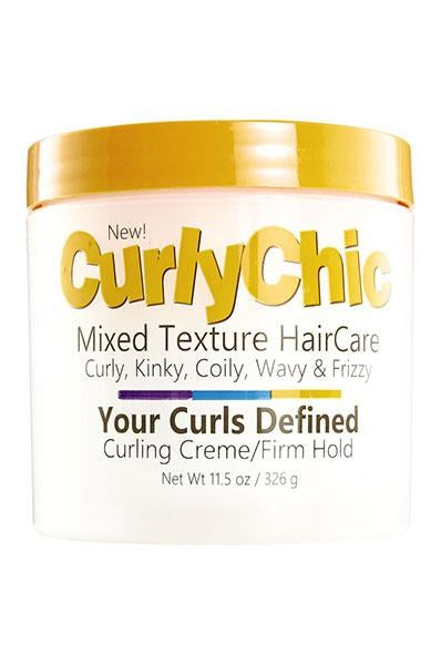 CURLY CHIC Your Curls Defined Flexible Hold Twisting Curling Creme (12oz)