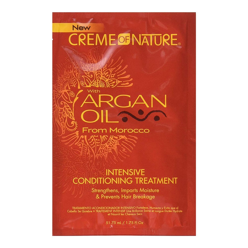 CREME OF NATURE Argan Oil Intensive Conditioning Treatment Packet (1.75oz)