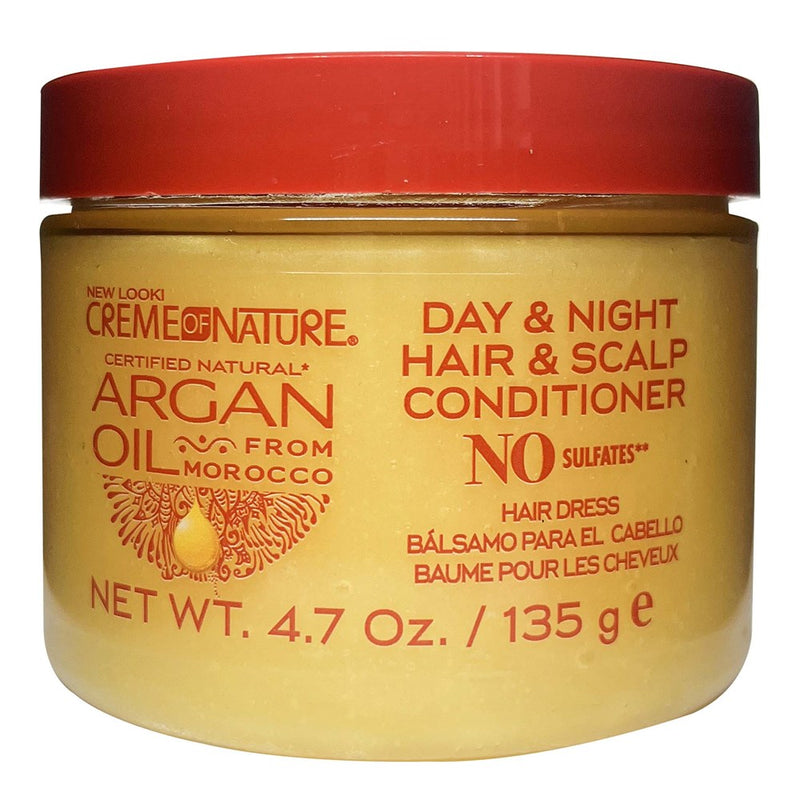 CREME OF NATURE Argan Oil Day & Night Hair & Scalp Conditioner (4.76oz)