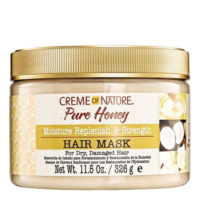 CREME OF NATURE Pure Honey Deep Hydrating & Strengthening Mask (11.5oz)