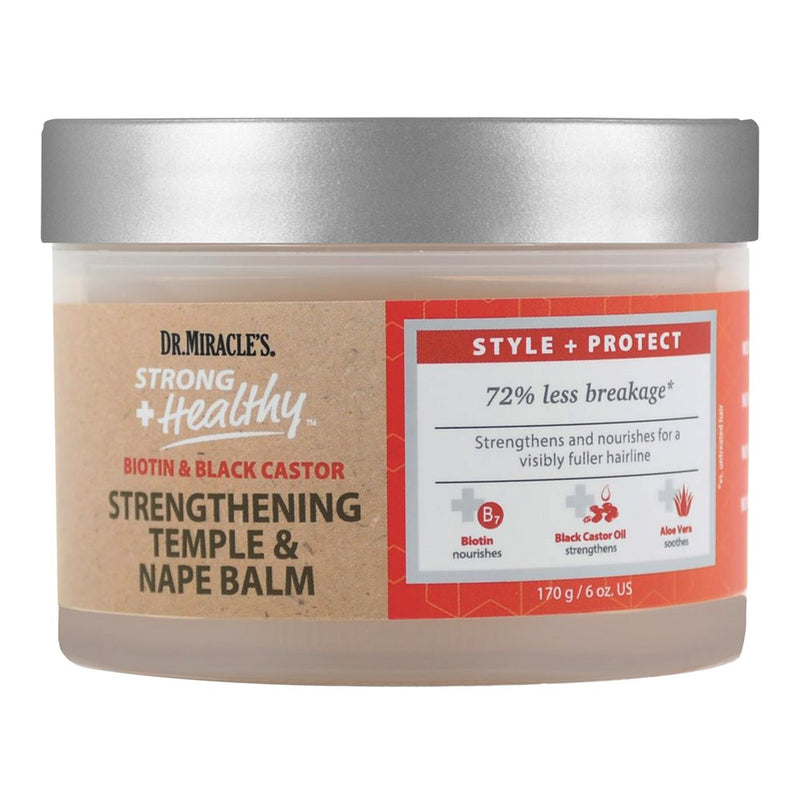 DR MIRACLES Strong + Healthy Strengthening Temple & Nape Balm (6oz)