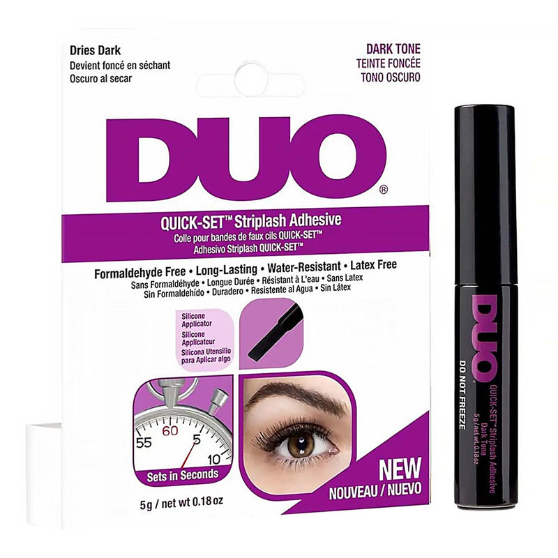 DUO Quick-Set Striplash Adhesive [Dark] (0.18oz/5g)
