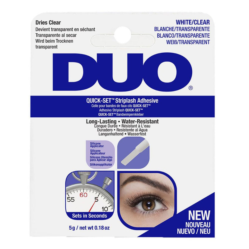 DUO Quick-Set Striplash Adhesive [Clear] (0.18oz/5g)