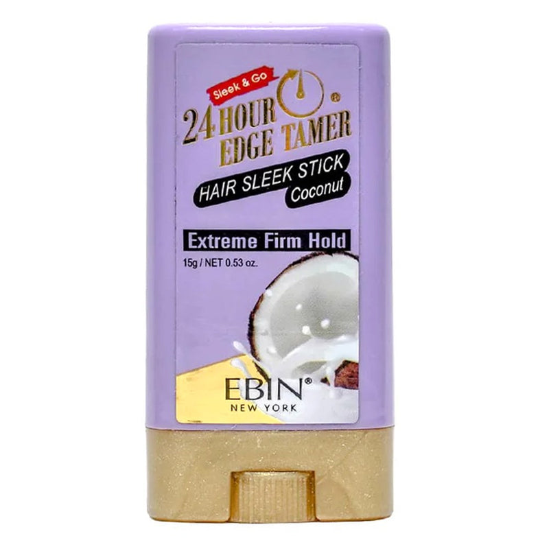 EBIN 24 Hour Edge Tamer Sleek Hair Wax Stick (0.53oz)