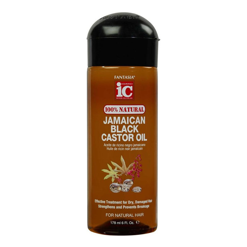 FANTASIA IC 100% Natural Jamaican Black Castor Oil [Original] (6oz)