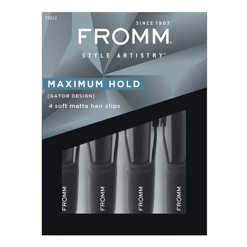 FROMM Soft Matte Gator Clips 4-pack