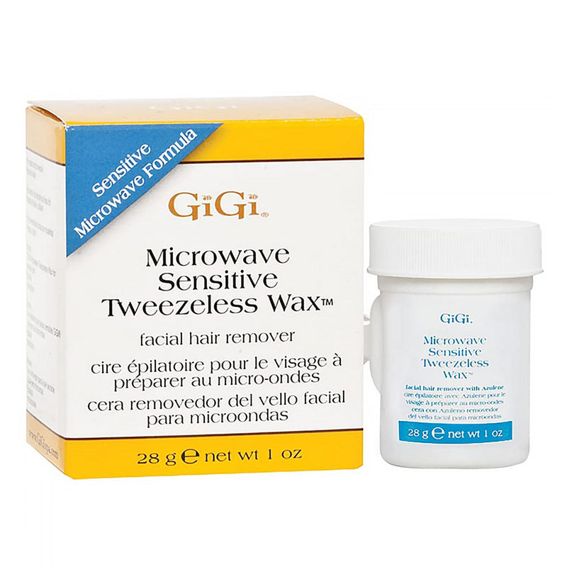 GIGI Microwave Sensitive Tweezeless Wax (1oz/28g)
