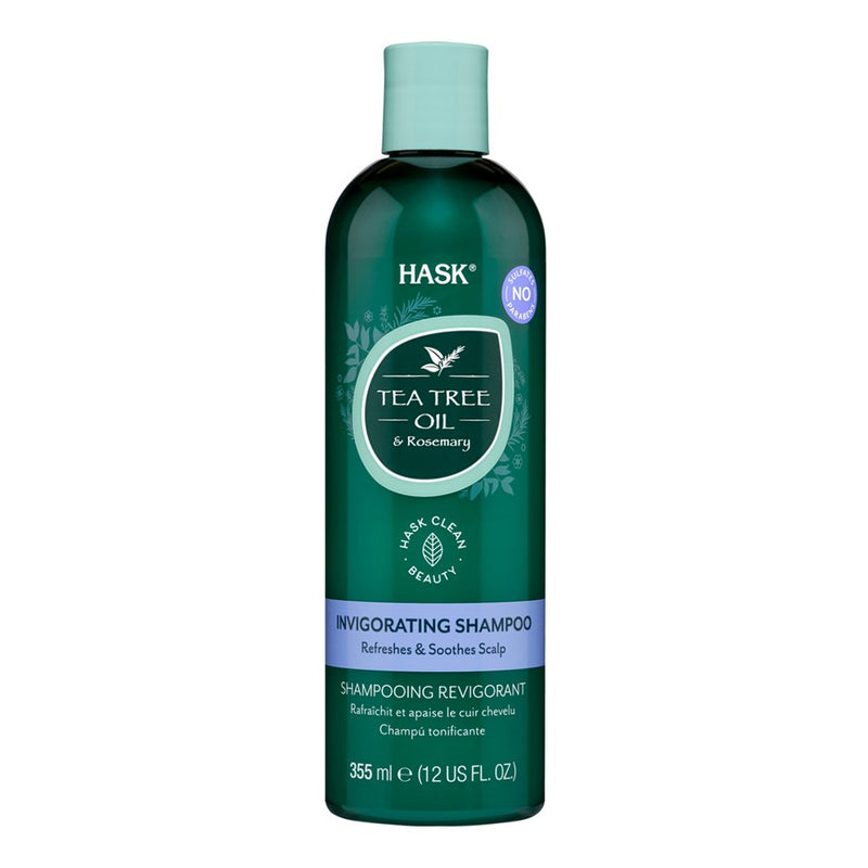 HASK Tea Tree Oil & Rosemary Invigorating Shampoo (12oz)