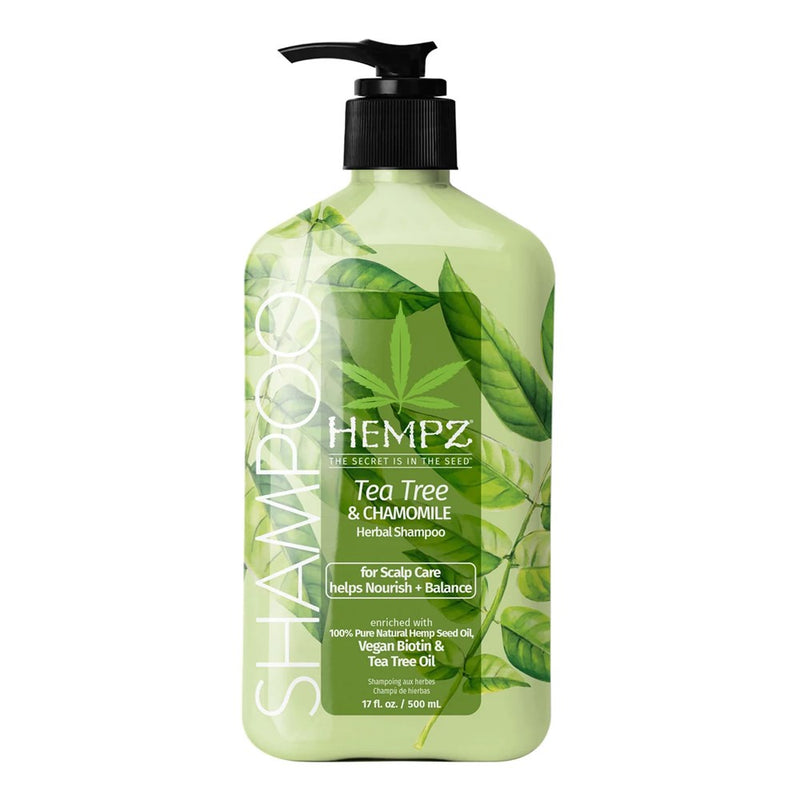 HEMPZ Tea Tree & Chamomile Herbal Shampoo For Scalp Care
