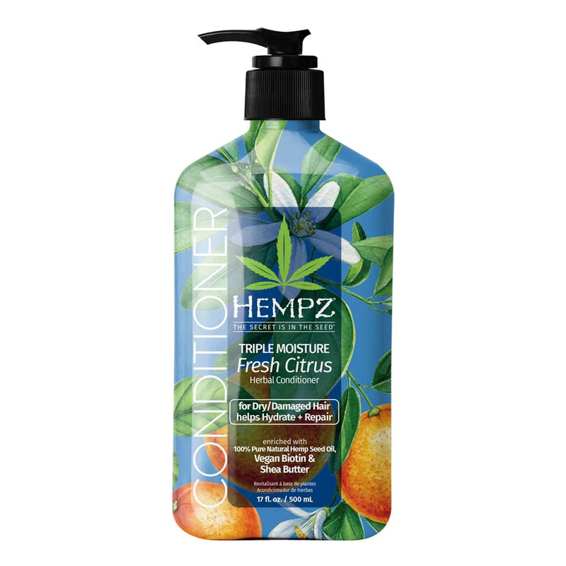 HEMPZ Triple Moisture Herbal Conditioner For Dry & Damaged Hair