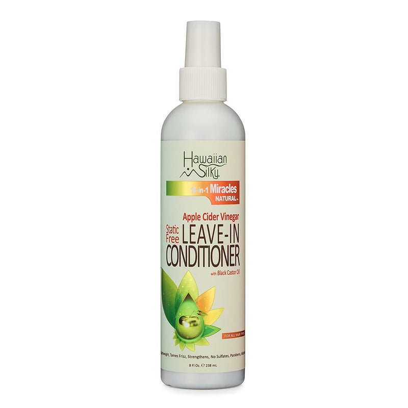 HAWAIIAN SILKY 14 In 1 Miracles Natural Apple Cider Vinegar Leave In Conditioner (8oz)